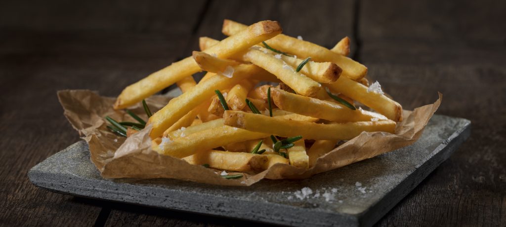 Skin On Thin Cut Fries Mccain Foodservice